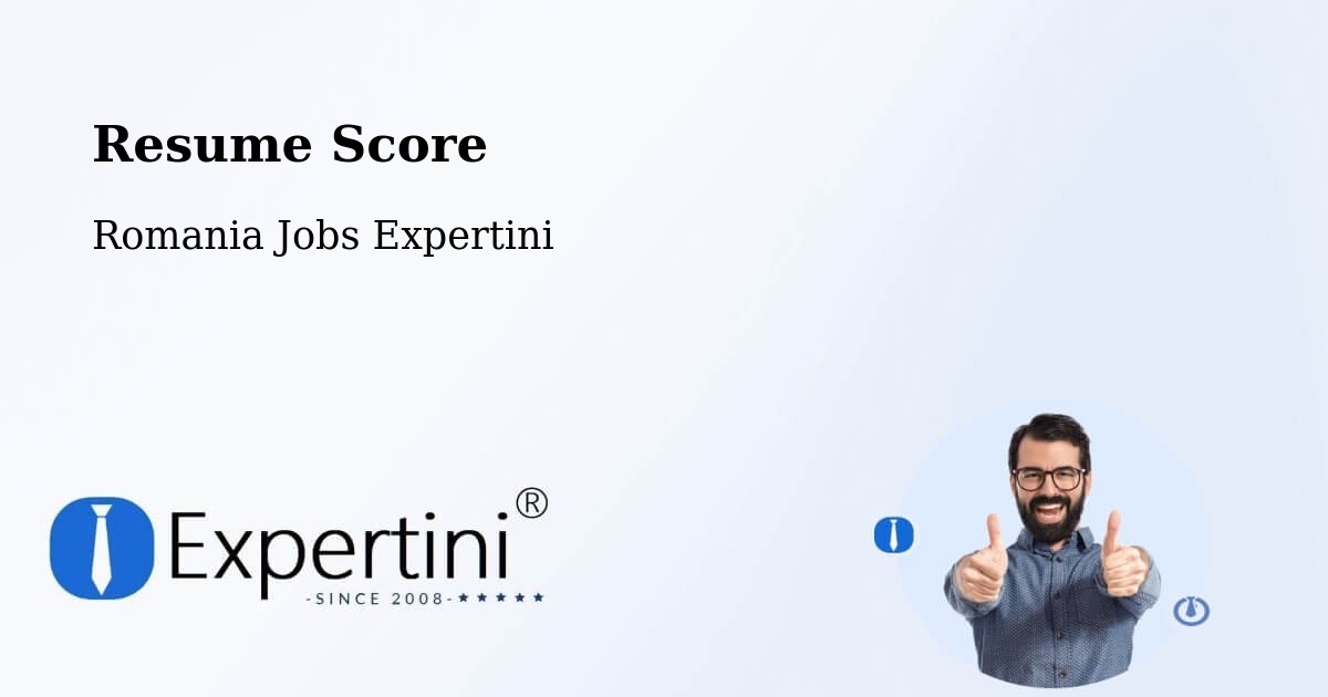 Resume Score & Job Description Match Tool – Ileanda - Romania Jobs Expertini